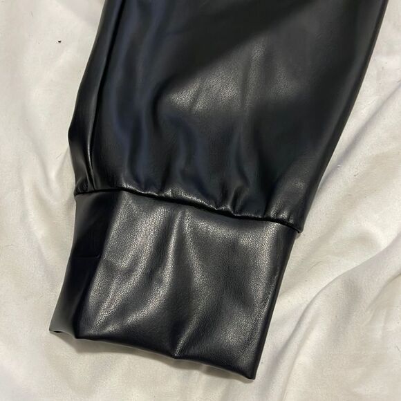 NWT- 12 Thompson- M. Faux Leather Pant - Picture 3 of 8